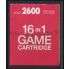 16-Games PAL 16-In-1 (A) Taiwan NEW - 2600 Multi-Games - 16 Games in One (Standard) - Joc Atari 2600/5200/7800