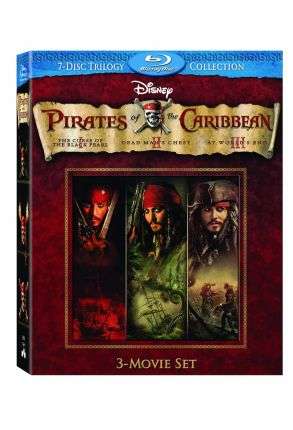 Pirates Of The Caribbean - 3 Movie Blu-Ray Collection - Boxset - Film Blu-Ray