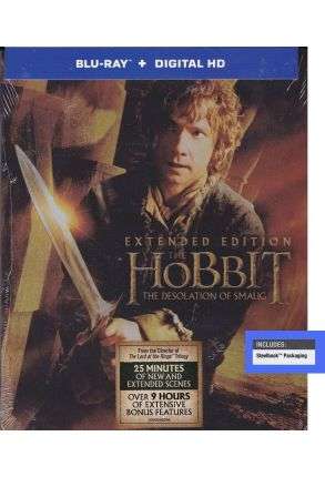 The Hobbit - The Desolation Of Smaug - 3D - Extended Edition - Steelbook - Film Blu-Ray