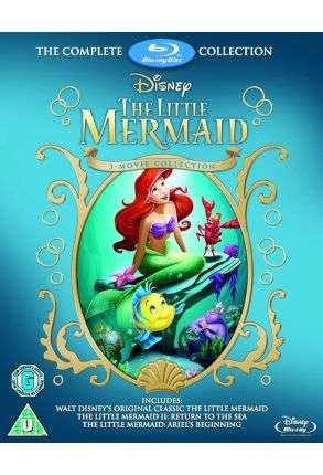 The Little Mermaid - The Complete Collection - 3 Blu-Ray Boxset - Film Blu-Ray