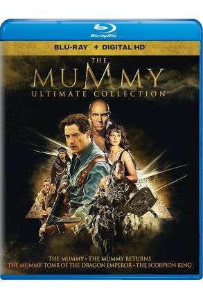 The Mummy - 4 Movie Anthology - The Scorpion King 1,2,3 & 4 - Boxset - Film Blu-Ray