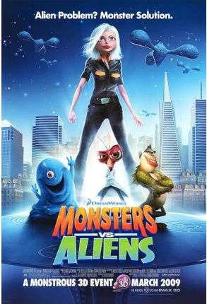 Monsters Vs Aliens - 3D Blu-Ray - Film Blu-Ray