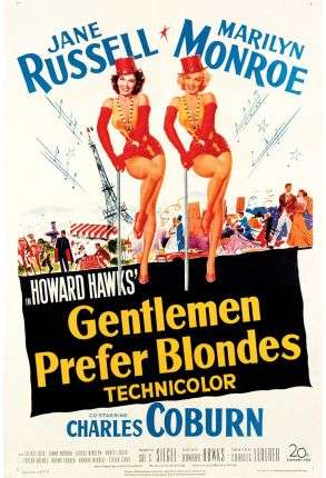 Gentlemen Prefer Blondes - Marilyn Monroe - 80th Anniversary - Film DVD