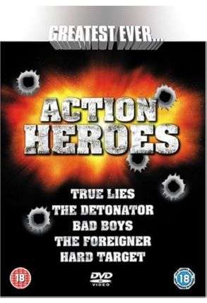 Greatest Ever...Action Heroes: True Lies + The Detonator + Bad Boys + The Foreigner + Hard Target - 5 Movie DVD Boxset - Steelbook - Film DVD