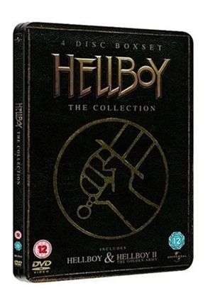 Hellboy - The Collection - Hellboy + Hellboy II - The Golden Army - 4 Disc Boxset - Steelbook - Film DVD