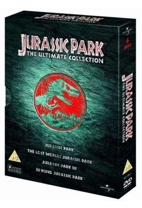 Jurassic Park - The Ultimate Collection - 4 DVD Boxset - Film DVD