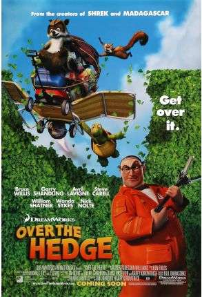 Over The Hedge - Film DVD