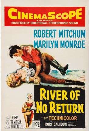 River Of No Return - Marilyn Monroe - 80th Anniversary - Film DVD