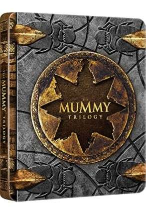 The Mummy Trilogy - The Mummy (1999) + The Mummy Returns (2001) + The Mummy - Tomb Of The Dragon Emperor (2008) - 3 Movies Boxset - Steelbook - Film DVD