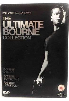 The Ultimate Bourne Collection - 3 DVD Boxset Steelbook - Film DVD