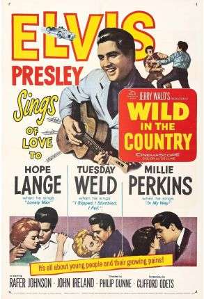 Wild In The Country - Elvis - Film DVD