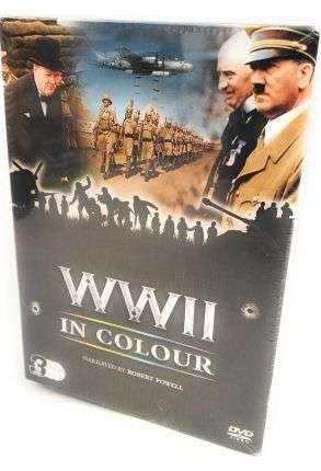 World War II In Colour - 3 DVD Boxset - Film DVD