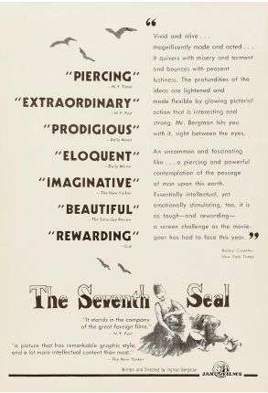 The Seventh Seal - Tartan Movie - Film DVD