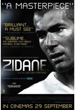 Zidane - A 21st Century Portrait - Artificial Eye Movie - Film DVD