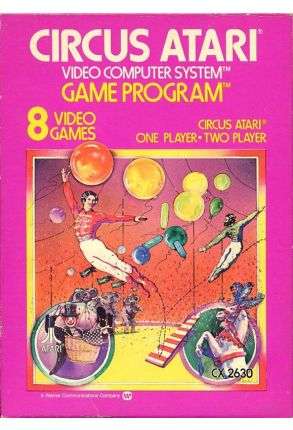 Circus Atari - Joc Atari 2600/5200/7800