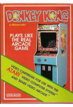Donkey Kong - Joc Atari 400/800/XI/Xe