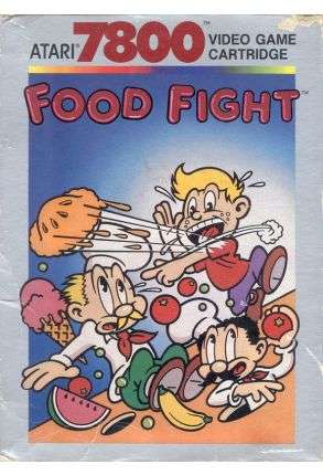 Food Fight - Joc Atari 400/800/XI/Xe