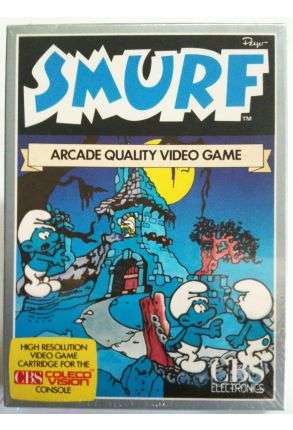 Smurf - Joc ColecoVision
