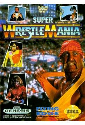 Super Wrestle Mania - Box - Joc Sega Mega Drive