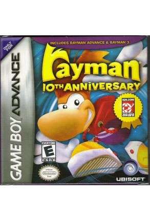 Rayman 10th Anniversary Rayman Advance + Rayman 3 Limited Edition - CIB - Sealed - GameBoy Advance - Joc Nintendo GameBoy Advance