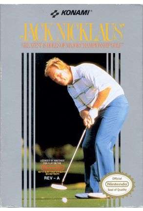 Jack Nicklaus' - Greatest 18 Holes Of Major Championship Golf - CIB - Joc Nintendo NES