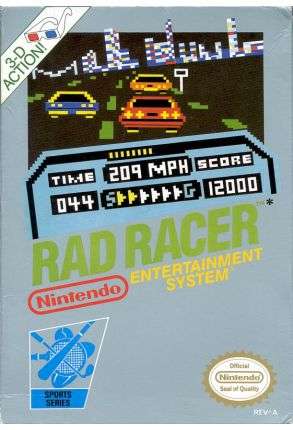 Rad Racer - Joc Nintendo NES
