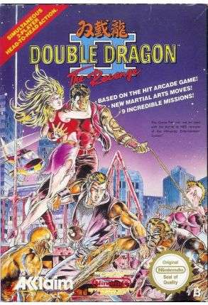 Double Dragon II The Revenge - Bulk - Joc Nintendo NES