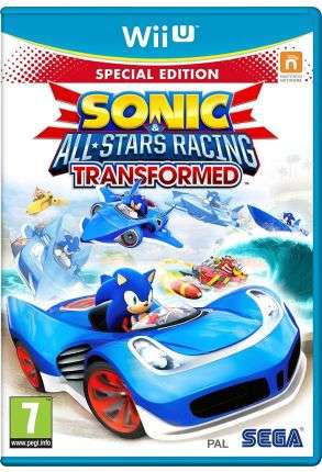 Sonic All Stars Racing Transformed - Special Edition - Joc Nintendo Wii U