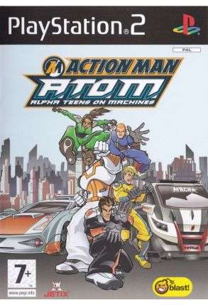 Action Man A.T.O.M. Alpha Teens On Machines - Joc PS2