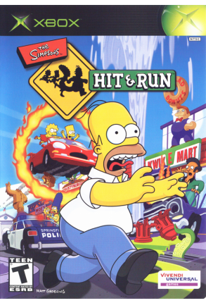 The Simpsons - Hit & Run - Joc XBox Classic Original