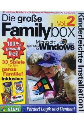 Die Grosse FamilyBox Vol. 2 Fur Windows 95/98/ME - Big Box - Deutsch Version - Joc PC
