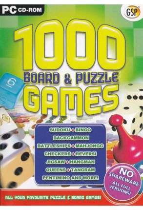 1000 Board & Puzzle Games - Joc PC