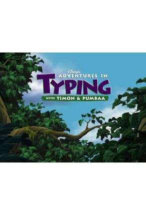 Adventures In Typing With Timon & Pumbaa - Disney - Joc PC