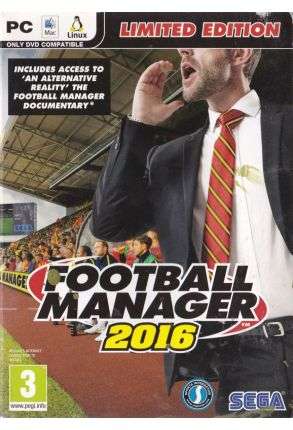 Football Manager 2016 - Limited Edition - Joc PC