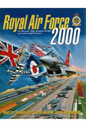 Royal Air Force 2000 - Microsoft Flight Simulator 98/2000 And Combat Flight Simulator - Big Box - Joc PC