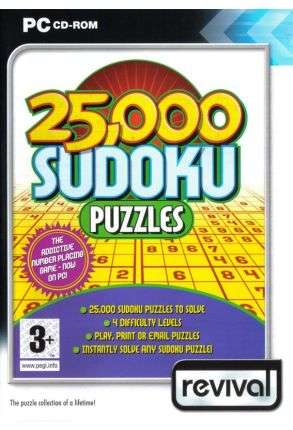 25000 Sudoku Puzzles - Joc PC