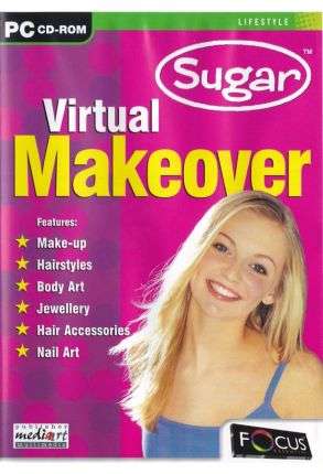 Virtual Make-Up - The Virtual Beauty Salon - Deutsch Version - Cd-Rom - Software PC