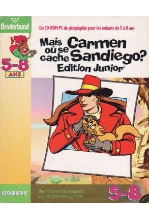 Where Is Carmen Sandiego? - Junior Edition - Deutsch Version - Cd-Rom - Joc PC