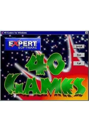 40 Games For Windows - Cd-Rom - Joc PC