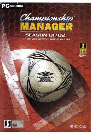 Championship Manager - Season 01/02 - Joc PC