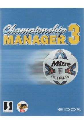 Championship Manager 3 - Cd-Rom - Joc PC