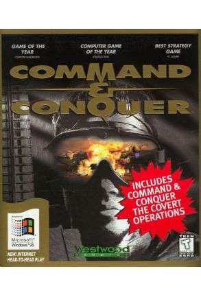 Command & Conquer - Complete With The Covert Operation Mission Disk - Cd-Rom - Joc PC