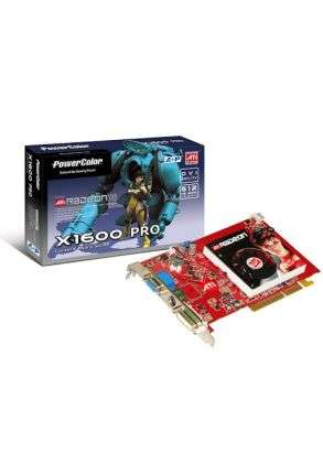 PowerColor X1600 PRO (Anul 2005) – 256MB GDDR3 - 128-bit - VGA/HDMI/SPDIF - La Cutie