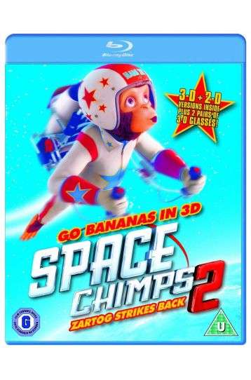 Space Chimps 2 - Zartog Strikes Back - 3D Blu-Ray - Film Blu-Ray