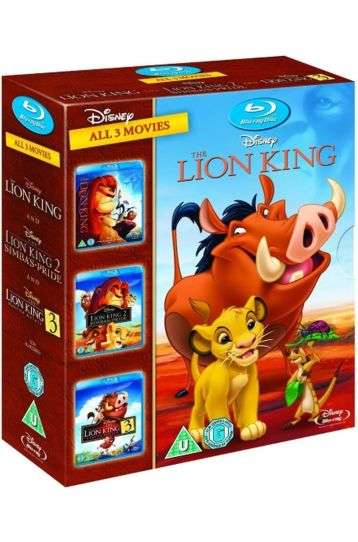 The Lion King 3 Movie Collection - 1,2 & 3 - Special Edition - Film Blu-Ray