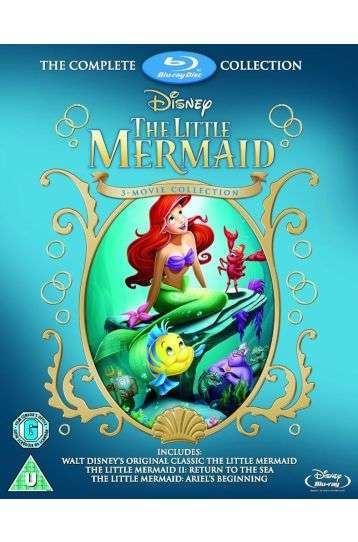 The Little Mermaid - The Complete Collection - 3 Blu-Ray Boxset - Film Blu-Ray