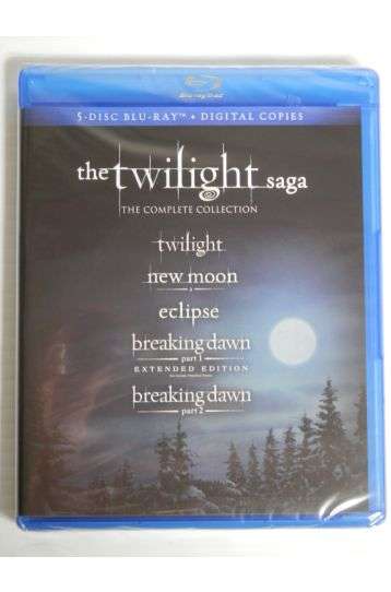 The Twilight Saga - The Complete Collection - 5 Blu-Ray Boxset - Film Blu-Ray