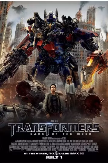 Transformers - Dark Of The Moon - 3D Sleeve - 3D Blu-Ray - Film Blu-Ray
