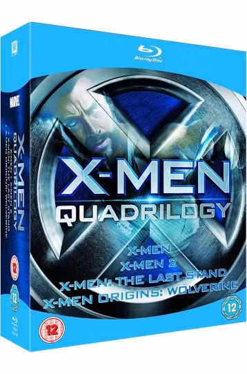 X-Men Quadrilogy - X-Men + X-Men 2 + X-Men - The Last Stand + X-Men Origins - Wolverine Boxset - Film Blu-Ray