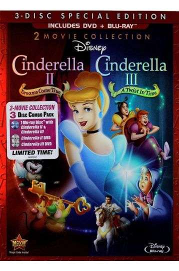 Cinderella 2 + Cinderella 3 - Double Film Blu-Ray Boxset - Film Blu-Ray